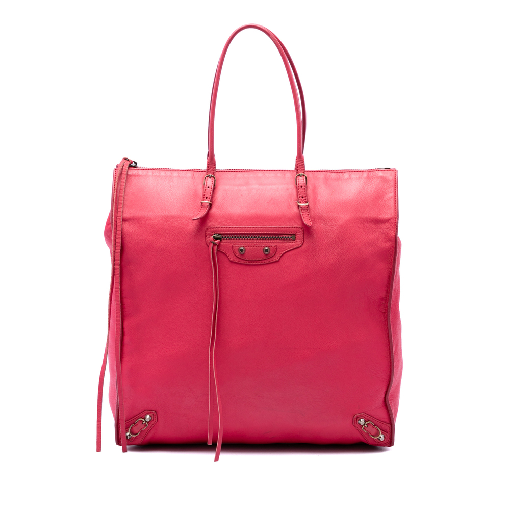 Pre-Loved Balenciaga Leather Papier A5 Tote